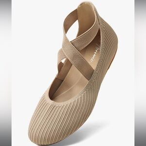 Women's Tan Ballet Flats